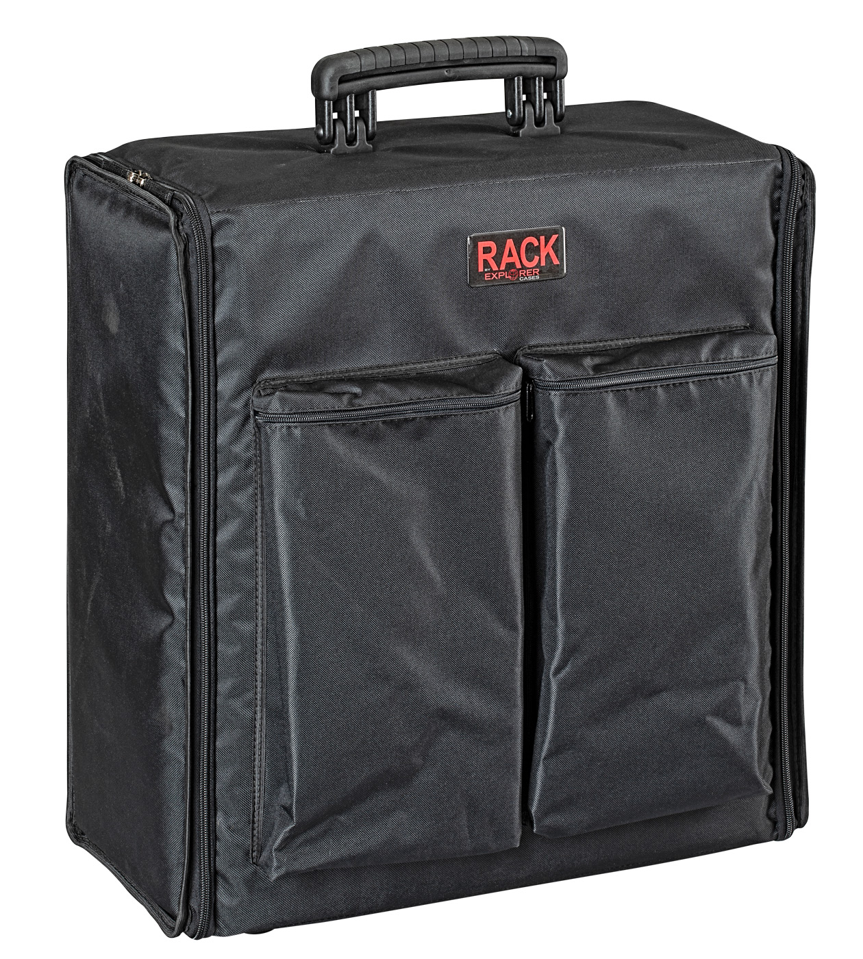 4U Soft 19" Rack Case with carry handle (Up to 420 mm of rack depth)