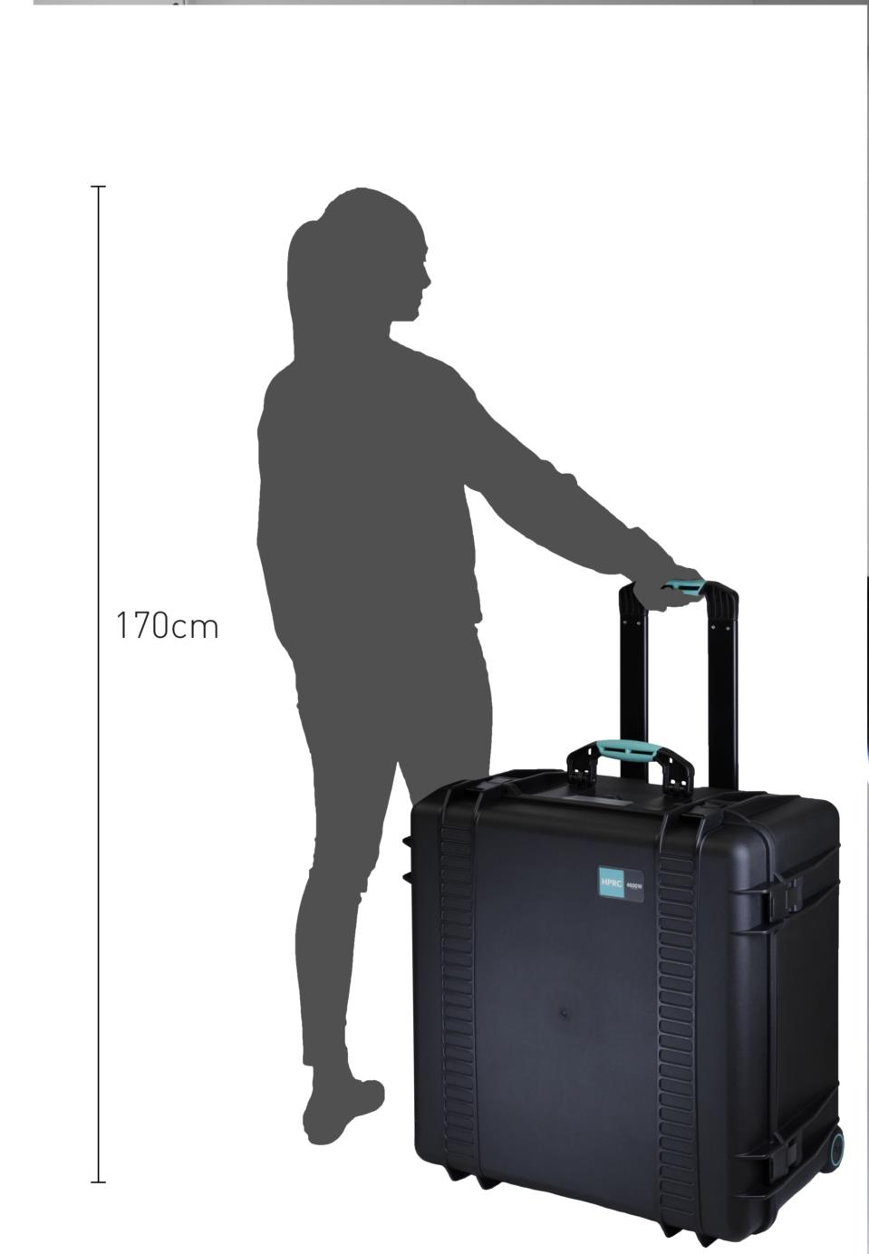 HPRC4600W mit Rollen