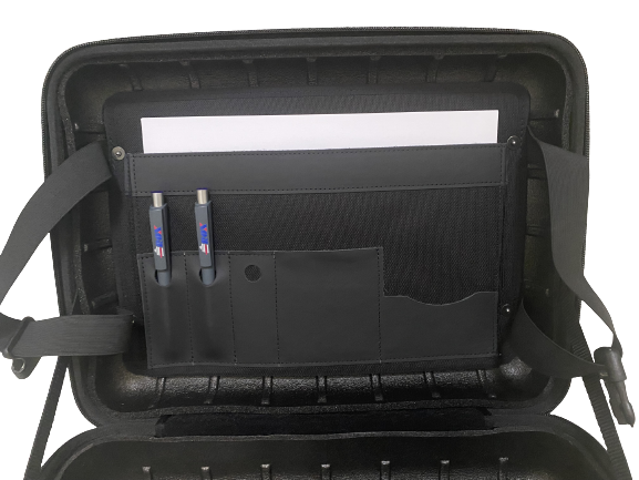 Motorcycle case CITY II RIGHT with document compartment - BUSINESS