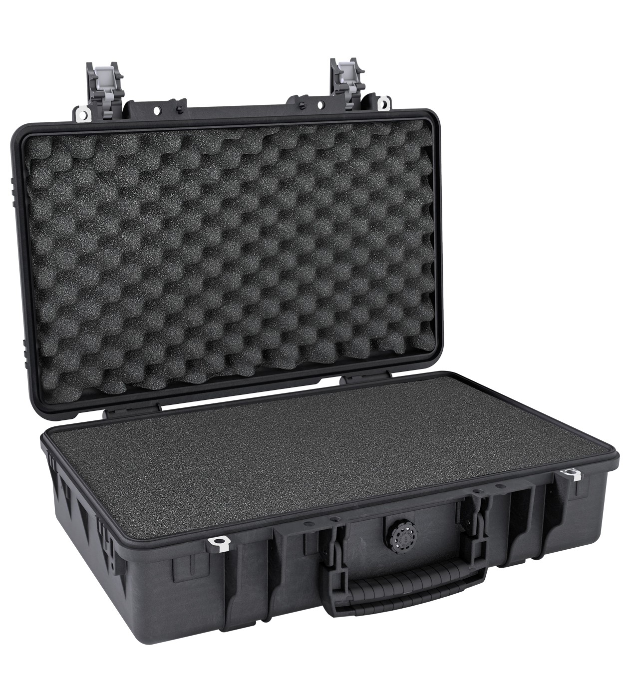 black / with pre-cubed foam